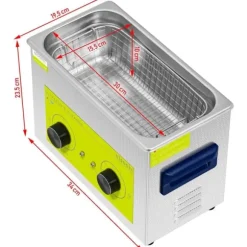 ulsonix - Ultraljudstvätt - 4,5 l - 40 kHz - 120 W