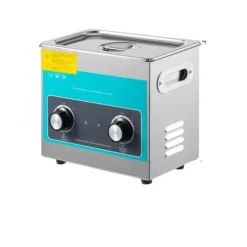 Ultraljudsrenare, Justerbar Uppvärmning, Tank av 304 Rostfritt Stål,3 liter