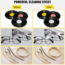 Ultraljudsrengörare, 40kHz Frekvens, 180W Effekt, 300W Värmeeffekt, 6L Kapacitet, Premium Rostfritt Stål