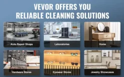 Ultraljudsrengörare, 10L kapacitet, professionell rengöringsprestanda,10L