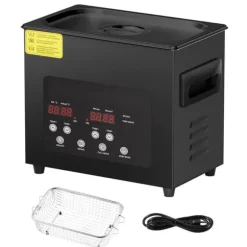 Ultraljudsrengörare 3L, Rengöringsmaskin, med korgvärmare och timer 120W