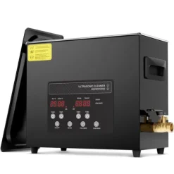 Ultraljudsrengörare 6L, Rengöringsmaskin med Korgvärmare och Timer, 180W Effekt