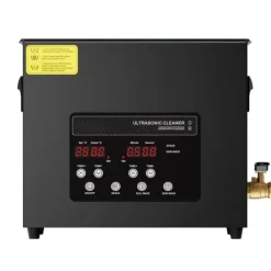 Ultraljudsrengörare 6L, Rengöringsmaskin med Korgvärmare och Timer, 180W Effekt