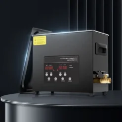 Ultraljudsrengörare 6L, Rengöringsmaskin med Korgvärmare och Timer, 180W Effekt