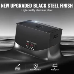 Ultraljudsrengörare, 30L, 530x325x200 mm, rostfritt stål