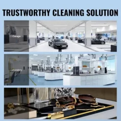 Ultraljudsrengörare med digital timer & värmare, professionell för smycken, rostfritt stål, 10L, för glasögon, klockor och kretskort.