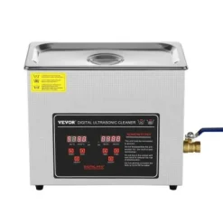 Ultraljudsrengörare 32,5x17,5x27,5 cm rostfritt stål uppvärmd rengöringsmaskin