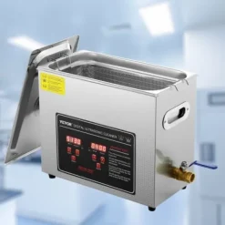 Ultraljudsrengörare 32,5x17,5x27,5 cm rostfritt stål uppvärmd rengöringsmaskin