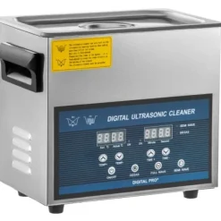 Ultraljudsrengörare 32x17.8x31.2 cm rostfritt stål dubbelfrekvens