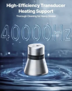 Ultraljudstvätt 30 L - Ultraljudsrengörare - Professionell - Vridreglage - Rostfritt Stål - Med Korg - För Smycken och Klockor