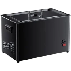 Ultraljudstvätt 30 L - Ultraljudsrengörare - Professionell - Vridreglage - Rostfritt Stål - Med Korg - För Smycken och Klockor