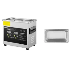 Ultraljudstvätt, 40kHz ultraljudsfrekvens, hållbar rostfri stål,3L