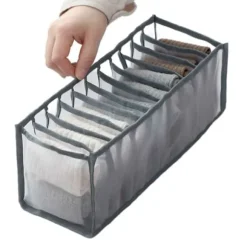 Underklädesförvaring Organisatör Byrå Garderob 11 Fack Grå