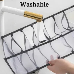 Underklädesförvaring Organisatör Byrå Garderob 11 Fack Grå