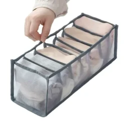 Underklädesförvaring Organisatör Byrå Garderob 7 Fack Grå