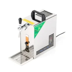 Underräknare Öltapp, PYGMY 20 / K, med membranpump, 1-sidigt torrkylningsanordning i rostfritt stål, 25 liter / h, inkl dispenser, KEG:Type G