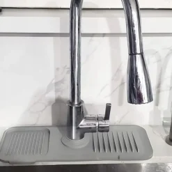 Universal avloppsmatta i silikon för diskho 45 x 14 cm BRUNBESTE BB-3329 grå