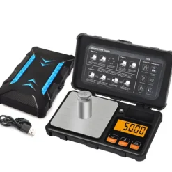 Uppladdningsbar digital fickvåg 200 g/0.01 g