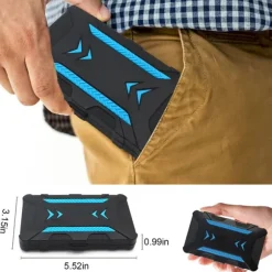 Uppladdningsbar digital fickvåg 200 g/0.01 g