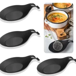 Uppställningsredskap - Huahao - HH-SpoonHolder - Silikon - Smutsavvisande - Lätt att rengöra