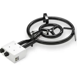 Utomhus Paellero Brännare, Miljövänlig Konstruktion, Hög Flödeskapacitet,Q350 - Ø 35 cm