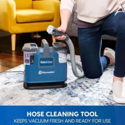 VACMASTER - ÅNGSTÄDARE FÖR FLÄCKAR PÅ MATTA OCH SOFFA - 500W - BLÅ