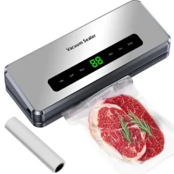 Vakuumförpackare, Automatisk drift, Kompakt design,65kPa