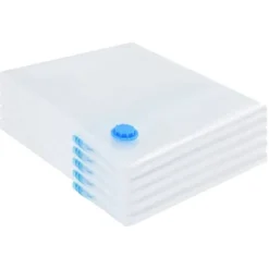Vakuumförvaringspåsar 5-pack - Effektiva och hållbara | Storlek: 120x70 cm