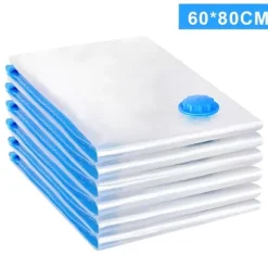 Vakuumförvaringspåsar, 6st, Miljövänlig Design,En 6st