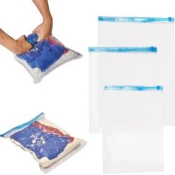 Vakuumpåsar för Kläder – 3 Storlekar – 9-pack