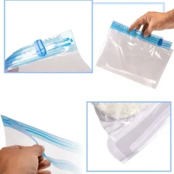 Vakuumpåsar för Kläder – 3 Storlekar – 9-pack