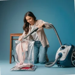 Vakuumpåsar för kläder 12 st 40x60, 3 st 50x70