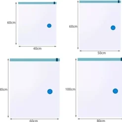 Vakuumpåsar i Olika Storlekar - 10 st