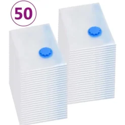 Vakuumpåsar till kläder 120x70 cm 50 st