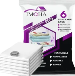 Vakuumpåsar XXL 6-pack IMOHA