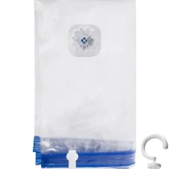 Vakuumpåse för kläder och sängkläder med galge 70x104 cm