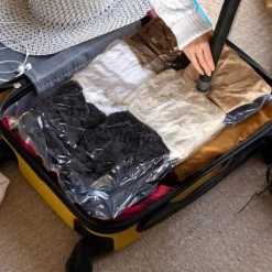 Vakuumpåse för Kläder Sängfiltar Skyddspåse 120x80 cm