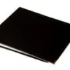 Valokuvakansio (350x310 mm, 10 lehteä, metallikulmat, musta)