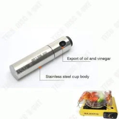 Vaporisator - TD® - Rostfritt stål - 100mL - Silver - Praktisk och hållbar
