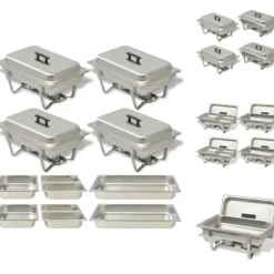 Varmhållningskärl - Living Varmhållningskärl 4 st rostfritt stål