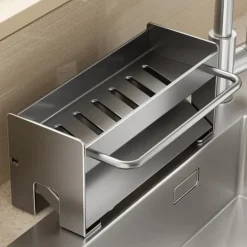 Vaskhållare i rostfritt kolfiberstål för disktrasor och redskap