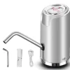 Vattendispenser ABS Elektrisk USB Intelligent Kvantitativ Spray Lack Dryckspump för utomhusbruk Silvery