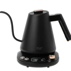 Vattenkokare med lång pip LED-display och temperaturkontroll 1,0L