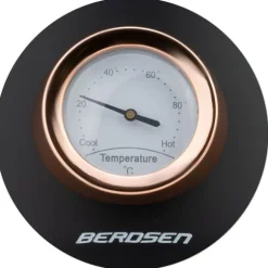 Vattenkokare med termometer 1,7L Berdsen BD-701 svart