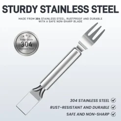 Vattenmelon vattenmelonskärare Skärare Frukter Gaffel Köksverktyg