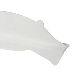 Vattenstänkskydd av silikon med sugkopp för att diska - Vitbjörn