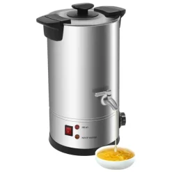 Vaxinsprutningsmaskin, 10,5qt kapacitet, justerbar temperaturkontroll, rostfritt stålmaterial, elektrisk strömkälla