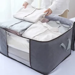 ÖVERDRAG TILL SÄNGÖVERDRAG TÄCKA för FÖRVARING Kuddar FILTAR Fönster 70x50x30cm