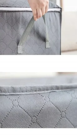 ÖVERDRAG TILL SÄNGÖVERDRAG TÄCKA för FÖRVARING Kuddar FILTAR Fönster 70x50x30cm