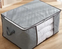 ÖVERDRAG TILL SÄNGÖVERDRAG TÄCKA för FÖRVARING Kuddar FILTAR Fönster 70x50x30cm